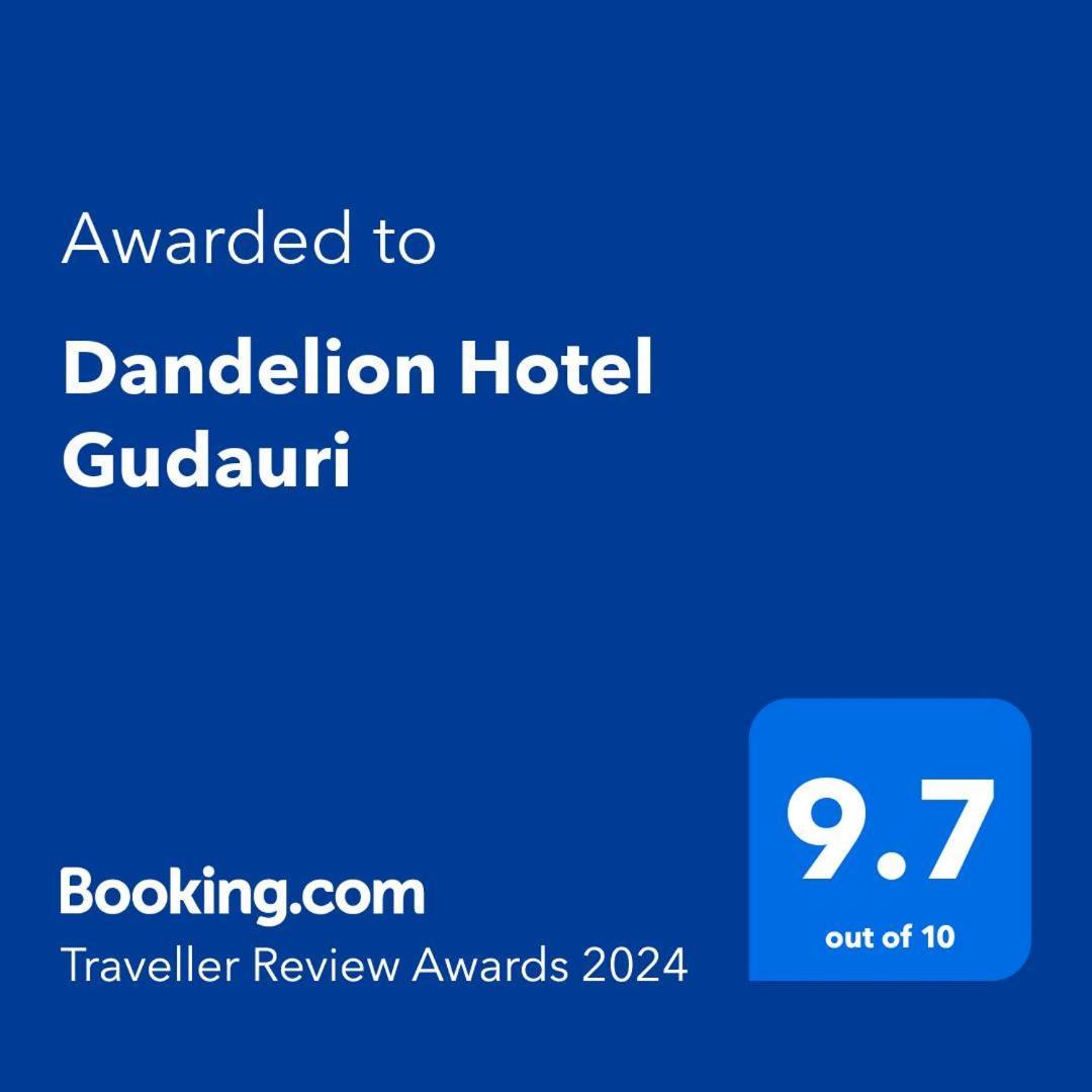 Dandelion Hotel Gudauri Ganisi 外观 照片